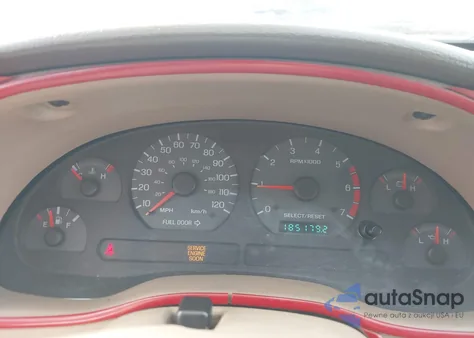 2000 Ford Mustang from USA, damaged, VIN 1FAFP4443YF212965